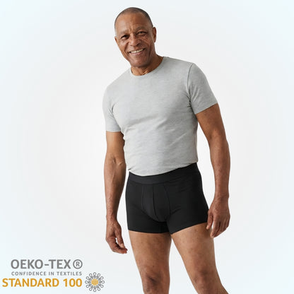 Boxer with ultra-strong leak protection