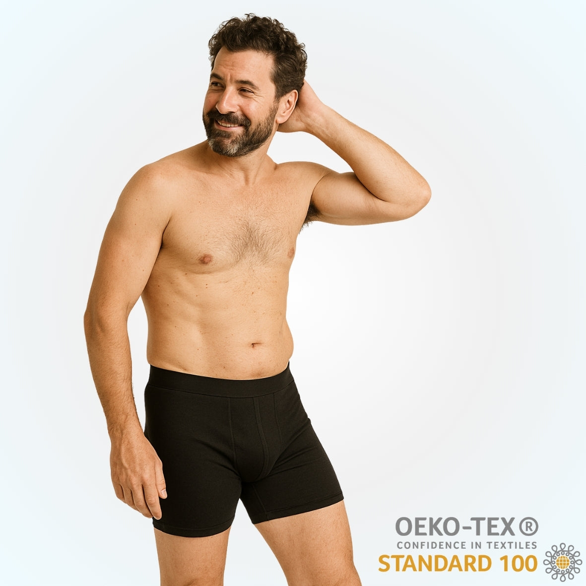 Boxer with ultra-strong leak protection