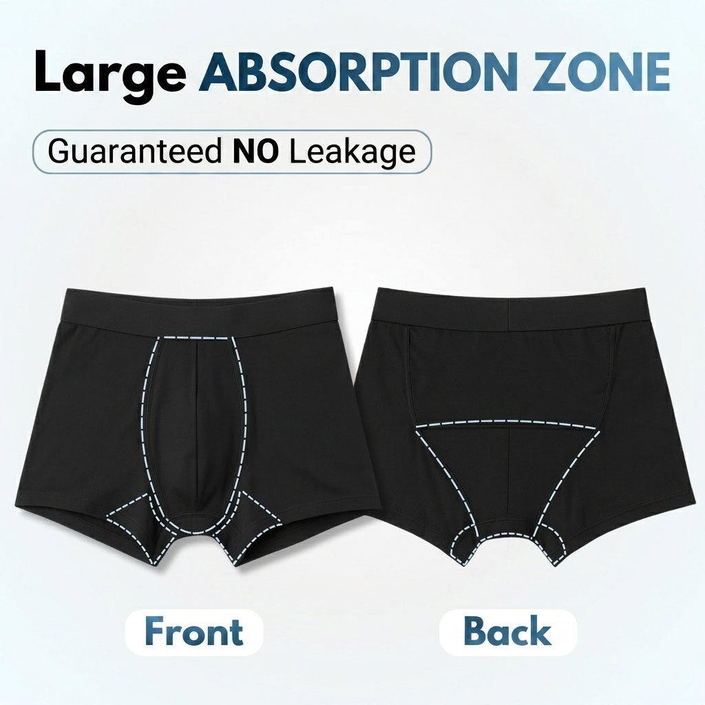 Boxer with ultra-strong leak protection