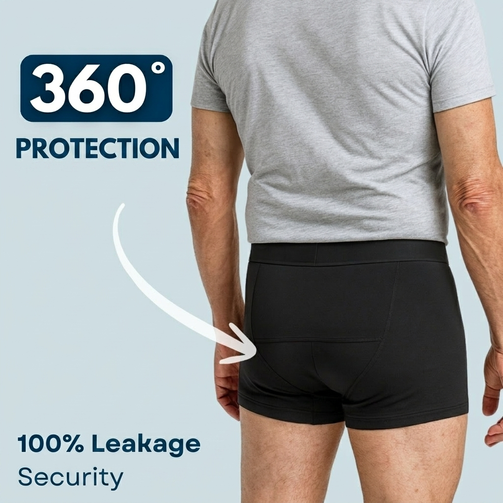 Boxer with ultra-strong leak protection